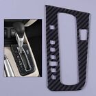 Carbon Fiber Gear Shift Panel Cover Trim Fit For Honda Civic Coupe 2013 2015 By
