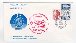 Frankreich FDC 1983 Spacelab 1 Europäische Weltraumorganisation /RUFDC48 - Bild 1 von 1
