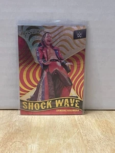 2022 Panini Revolution WWE Wrestling Shock Wave Insert #2 Shinsuke Nakamura - Picture 1 of 2