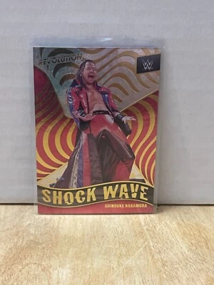 2022 Panini Revolution WWE Wrestling Shock Wave Insert #2 Shinsuke Nakamura - Image 1 of 2