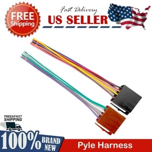 Wire Power & Speaker Harness for Pyle Marine PLMRB38B Radio Replacement Part - Picture 1 of 3