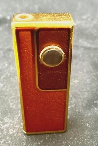 ENCENDEDOR DE GAS WIN ELÉCTRICO BATERÍA JAPÓN DE COLECCIÓN con FUNDA E INSERTO, COLOR ROJO/DORADO c1970 - Imagen 1 de 15