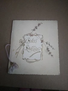Vintage SWEET LAVENDER von E. Nesbit Poesie entzückendes einzigartiges Heft Buch - Bild 1 von 15
