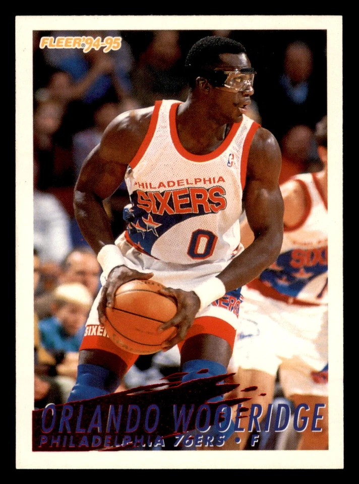 1994 Fleer Orlando Woolridge #173  Philadelphia 76ers - Image 1 of 2