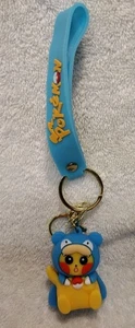 New Pokemon Pikachu Teddy Bear Keychain Backpack Clip w/ Wristlet.  - Picture 1 of 3