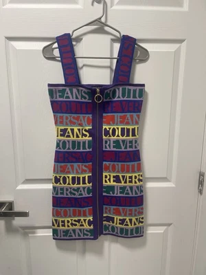 Versace Jeans Couture Abito con cremallera - Viola. Donna Talla Pequeña Foto 1 de 4