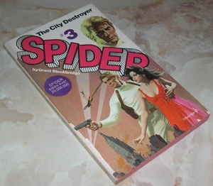THE SPIDER #3 - The City Destroyer by Grant Stockbridge (1975, Paperback) - Picture 1 of 1