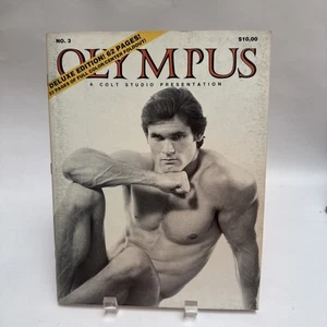 OLYMPUS MAGAZINE VOL 1 ISSUE #3 V/RARE COLLECTOR DELUXE ISSUE. COLT STUDIOS 62pg - Picture 1 of 4
