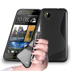 Funda para HTC Desire 700 Protección Teléfono Cubierta Silicona TPU Delgada - Imagen 1 de 13