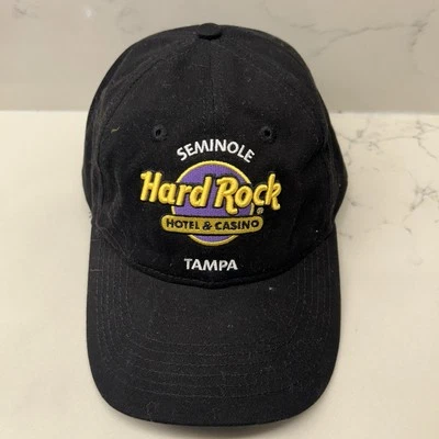 SEMINOLE HARD ROCK HOTEL & CASINO TAMPA Sombrero Azul Ajustable Snapback Gorra Foto 1 de 4