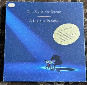 The Music of Disney:A Legacy in Song 1992 Boxed Set 3 casetttes & Book  - Picture 1 of 6
