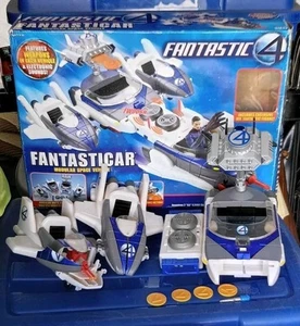 FANTASTIC FOUR FANTASTICAR Cosmic Modular Space Vehicle Marvel ToyBiz 1995 Boxed - Picture 1 of 24