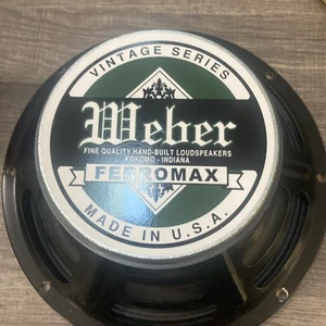 Weber Ferromax Vintage Series 10 Inch Speaker Model 10 F150 T guitar amp - Picture 1 of 5