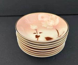 8 Vintage Syrakus Alt Elfenbein China Madam Schmetterling 5" Beere Obst Dessert Schalen - Bild 1 von 3