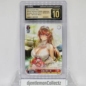 Weiss Schwarz Eternal Oath Mio R W123-072 CGC Pristine 10 Sneaker Bunko Vol.2 - Bild 1 von 1