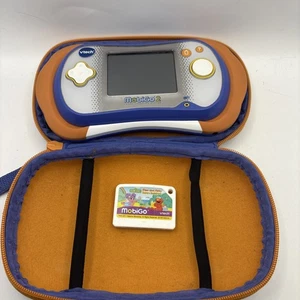 Vtech Mobigo 2 Touch Learning System TESTED WORKS 1 Game Elmo & Abby Nature Expl - Picture 1 of 18