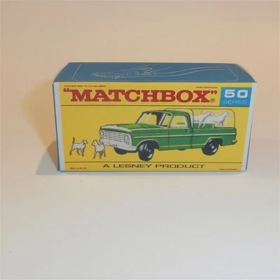 Matchbox Lesney 50c1 Ford Kennel Truck F Style Repro Box - Image 1 of 4