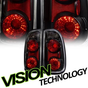 Luces traseras Altezza lentes transparentes negras regular/acceso para Toyota Tundra 00-04 - Imagen 1 de 2