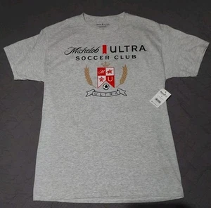 Michelob Ultra Soccer Club Graphic T-Shirt Size Medium Brand New With Tags - Picture 1 of 4