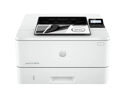 HP LaserJet Pro 4001dw Laser Printer, Black And White Mobile Print Up to 80,000 - Image 1 of 4