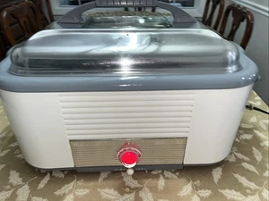 Vintage 50er Jahre Westinghouse Elektro Bräter Ofen mit Gestell und Netzkabel sehr guter Zustand 🇺🇸 - Bild 1 von 24