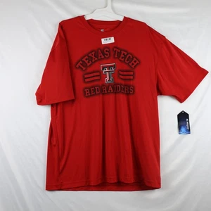 Camisa Texas Tech Red Raiders Para Hombres Grande NCAA Baloncesto Rendimiento Wreck'Em Tec - Imagen 1 de 11