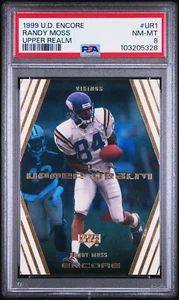 Randy Moss 1999 Upper Deck Encore Upper Realm #UR1 -hard grade -Pop 2- 3 höher! - Bild 1 von 2