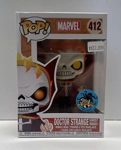 NEW Funko Pop! Marvel: Doctor Strange (Ghost Rider) #412 2018 LACC Exclusive - Picture 1 of 5