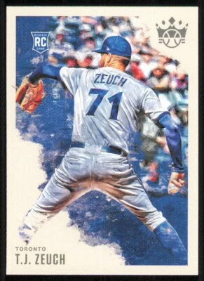 2020 Diamond Kings #133 T.J. Zeuch SP RC - Image 1 of 2