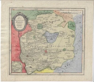 KARTE: "Die freye Reichsstadt Nürnberg mit ihrem Gebiete", Reilly, um 1790 - Picture 1 of 1