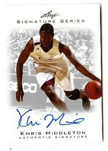 2012/13 LEAF SIGNATURE SERIES KHRIS MIDDLETON AUTO RC - Image 1 of 1