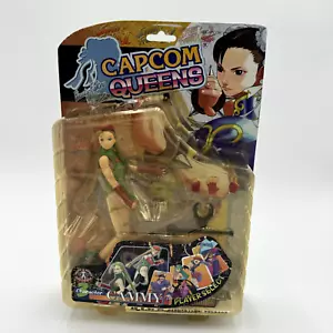 Capcom Queens Cammy Street Fighter II Figure Green Moby Dick New! Rare! - Picture 1 of 24