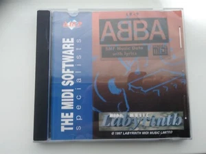 ABBA General MIDI File SMF MUSIC DATA WITH LYRICS - Picture 1 of 4