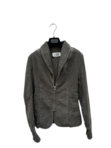 MAISON MARGIELA Giacca blazer in velluto a coste marrone Martin Margiela FW 2005 taglia IT 42 adatta S
