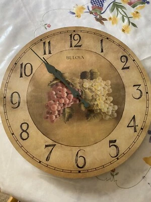 NEW BULOVA 18" WALL CLOCK Classic - Image 1 of 3