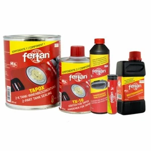 Fertan Tanksanierungs-Set "Klein" Tapox Versiegelung Rostumwandler Tankreiniger - Bild 1 von 6
