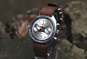 Soviet men's mechanical watch Poljot OCEAN Chronograph Shturmanskie USSR - Picture 1 of 9