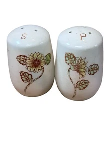 Salt And Pepper Shakers Sunflower Made In Japan MCM - Picture 1 of 5