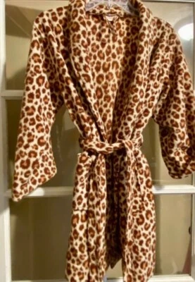  BAÑADOR Charlotte Niña-Niño M-Vellón-Estampado Guepardo-Marrón Beige-Bolsillos-Cuello Foto 1 de 3