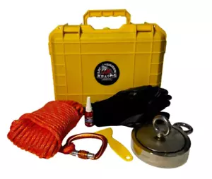 Kratos Case 4000 Double Sided Neodymium Magnet Fishing Kit - Picture 1 of 4