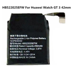 Nowa wysokiej jakości bateria 3.87V 292mAh HB522025EFW do zegarka GT 3 42mm - Zdjęcie 1 z 1