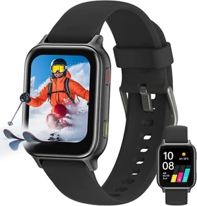 Montre Connectée Uwatch 5S pour Homme Femme, Suivi Santé et Fitness - Photo 1 sur 2