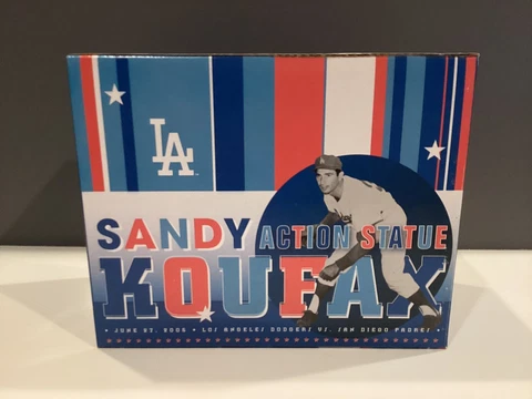 Sandy Koufax Los Angeles LA Dodgers Action Statue Figure 2005 Limited Edition Cover