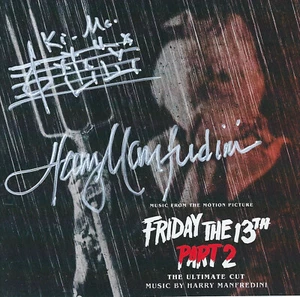 Friday the 13th: Part 2 (1981) Ultimate Cut Score CD/signed by Harry Manfredini - Bild 1 von 3