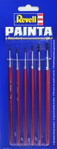 REVELL - Lot de 6 pinceaux taille 00 , 0 , 1 , 2 , 3 , 4 -  - REV29621 - Picture 1 of 1