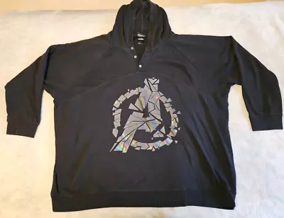 Marvel Avengers Endgame Pullover Sudadera con Capucha XL Mujer Suave Claro Negro Su Universo Foto 1 de 4
