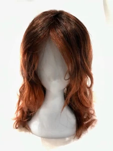 HOT HAIR - CATWALK COLLECTION Synthetic Dark Golden Brown colour Long Wig DGB3 - Picture 1 of 6