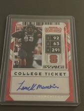 2020 Panini Contenders Draft Picks - /15 College Ticket Autographs Bowl Ticket