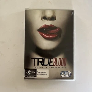 True Blood Season 1 (DVD, 2009) 5 Disc Set Region 4 PAL - Picture 1 of 10