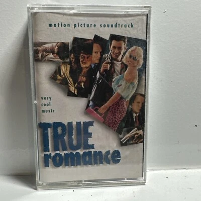 TRUE ROMANCE Soundtrack Cassette Tape OG 1993 HANS ZIMMER SOUNDGARDEN Rare - Image 1 of 2